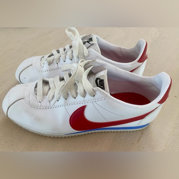 Wmns 8.5 Classic Cortez Leather OG ‘White Red’ - Picture 3 of 9